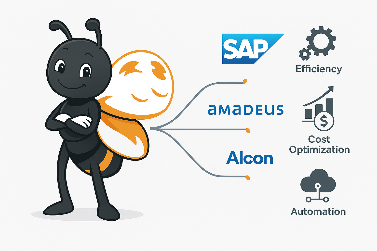 How Giants Like SAP, Amadeus & Alcon Scaled Procurement Using Ant Mascot